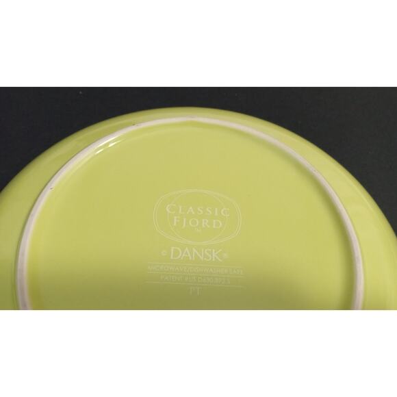 Dansk Classic Fjord Apple Green Salad Plate - Picture 5 of 5